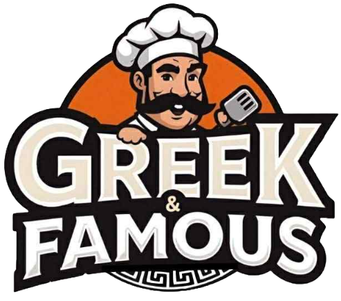 Greek & Famous Logo